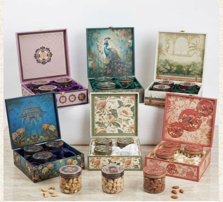 Dry Fruit Box with Jars